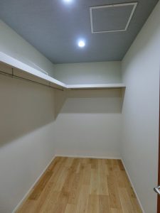 子育てママの家事動線、ウォークインクローゼット